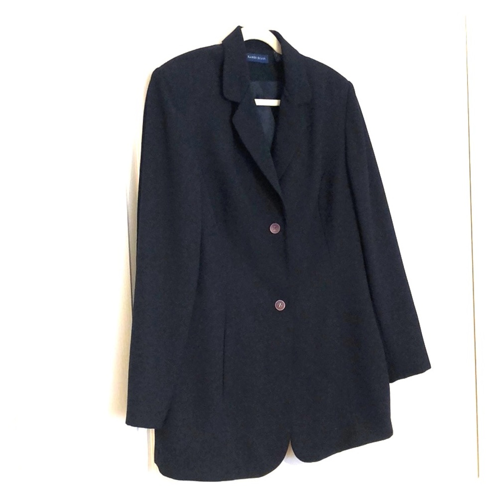 Navy Women’s Blazer (long) size 18
